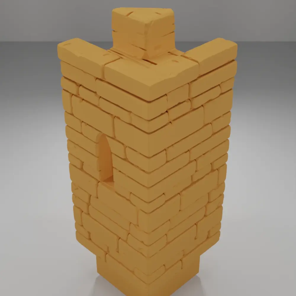 Tall Angle Ladder - Ramparts & Ruins - Dungeon Blocks