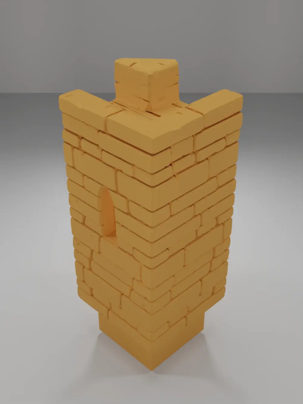 Tall Angle Stairs Down - Ramparts & Ruins - Dungeon Blocks