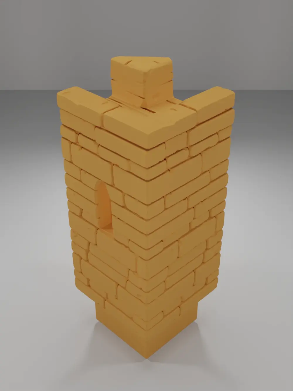 Tall Angle Ladder Down - Ramparts & Ruins - Dungeon Blocks