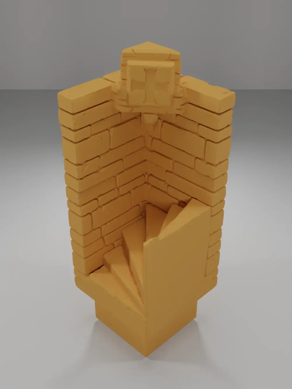 Tall Angle Stairs 1 - Ramparts & Ruins - Dungeon Blocks