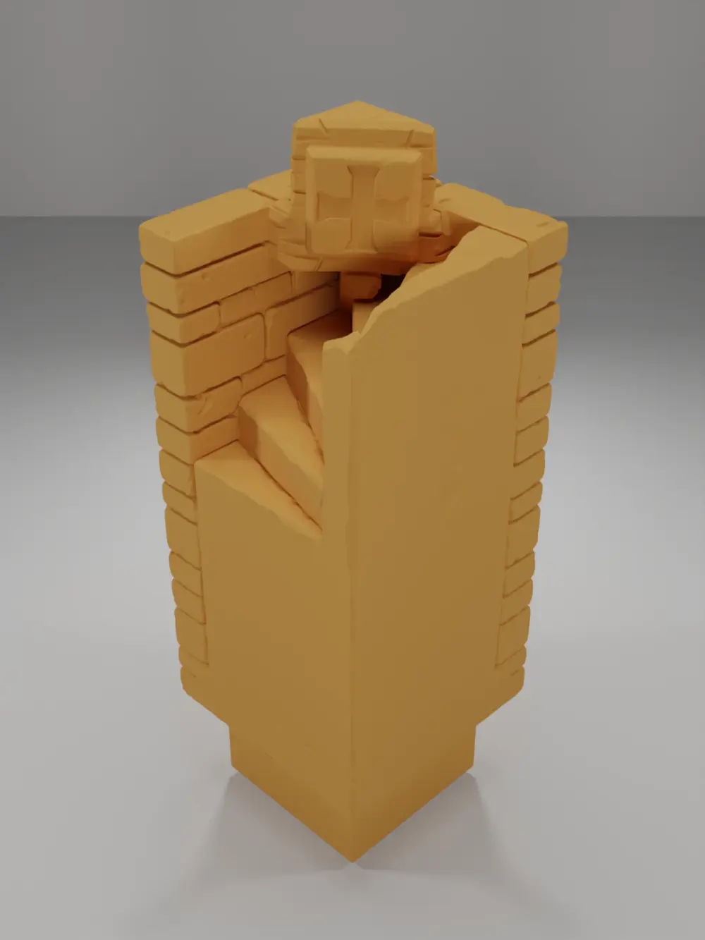Tall Angle Stairs 2 - Ramparts & Ruins - Dungeon Blocks