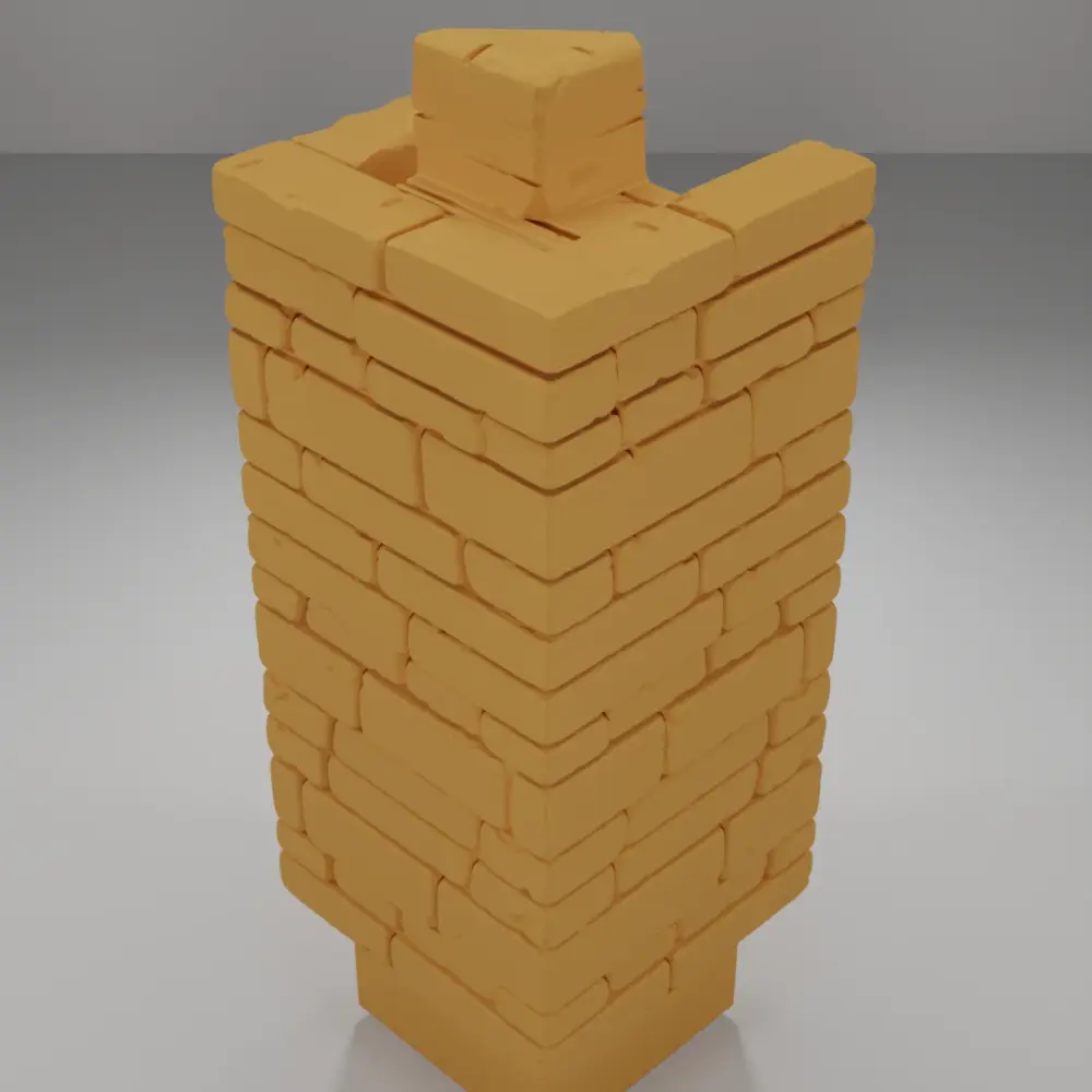 Tall Angle Stairs 2 - Ramparts & Ruins - Dungeon Blocks
