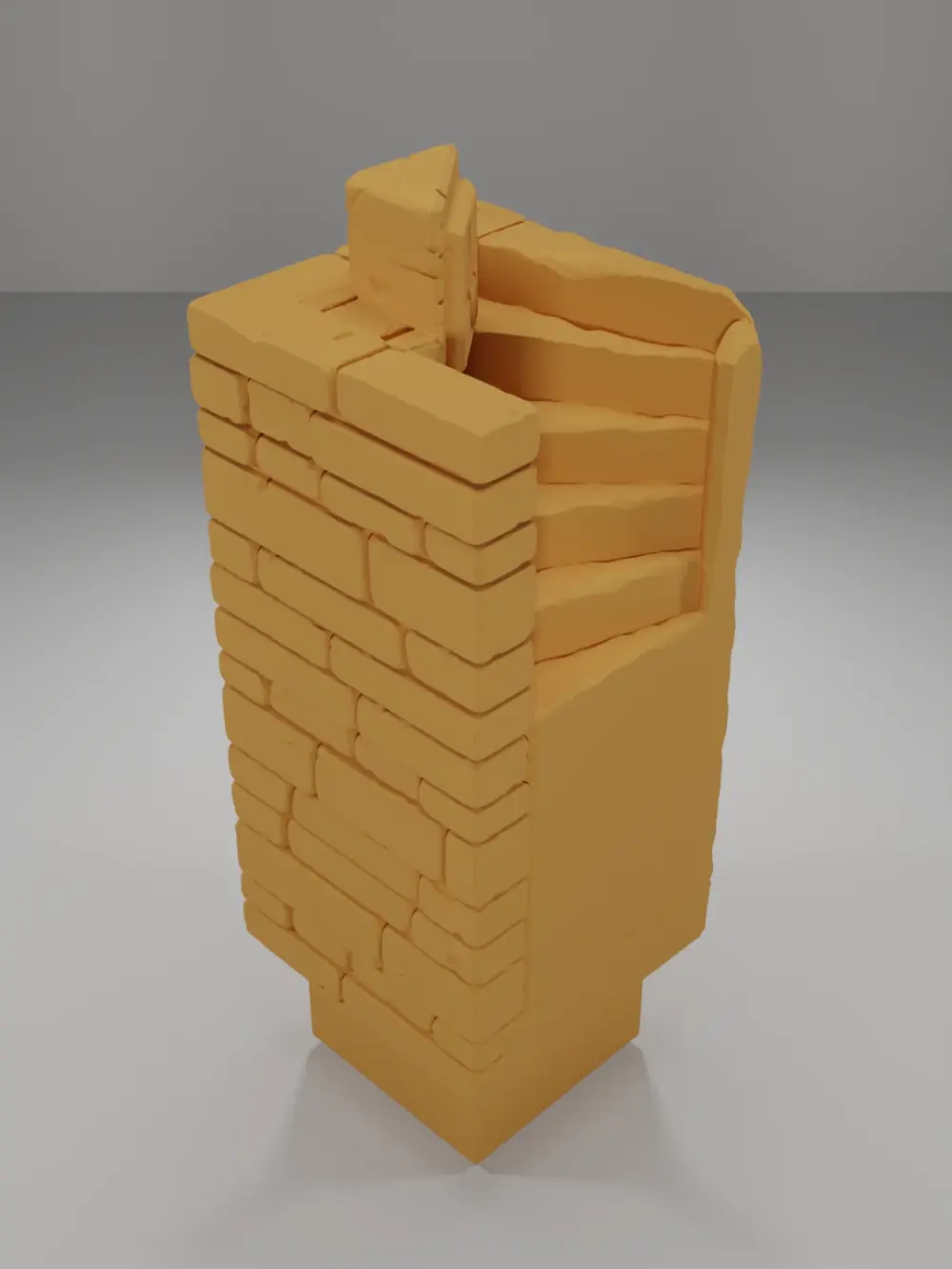 Tall Angle Stairs 2 - Ramparts & Ruins - Dungeon Blocks