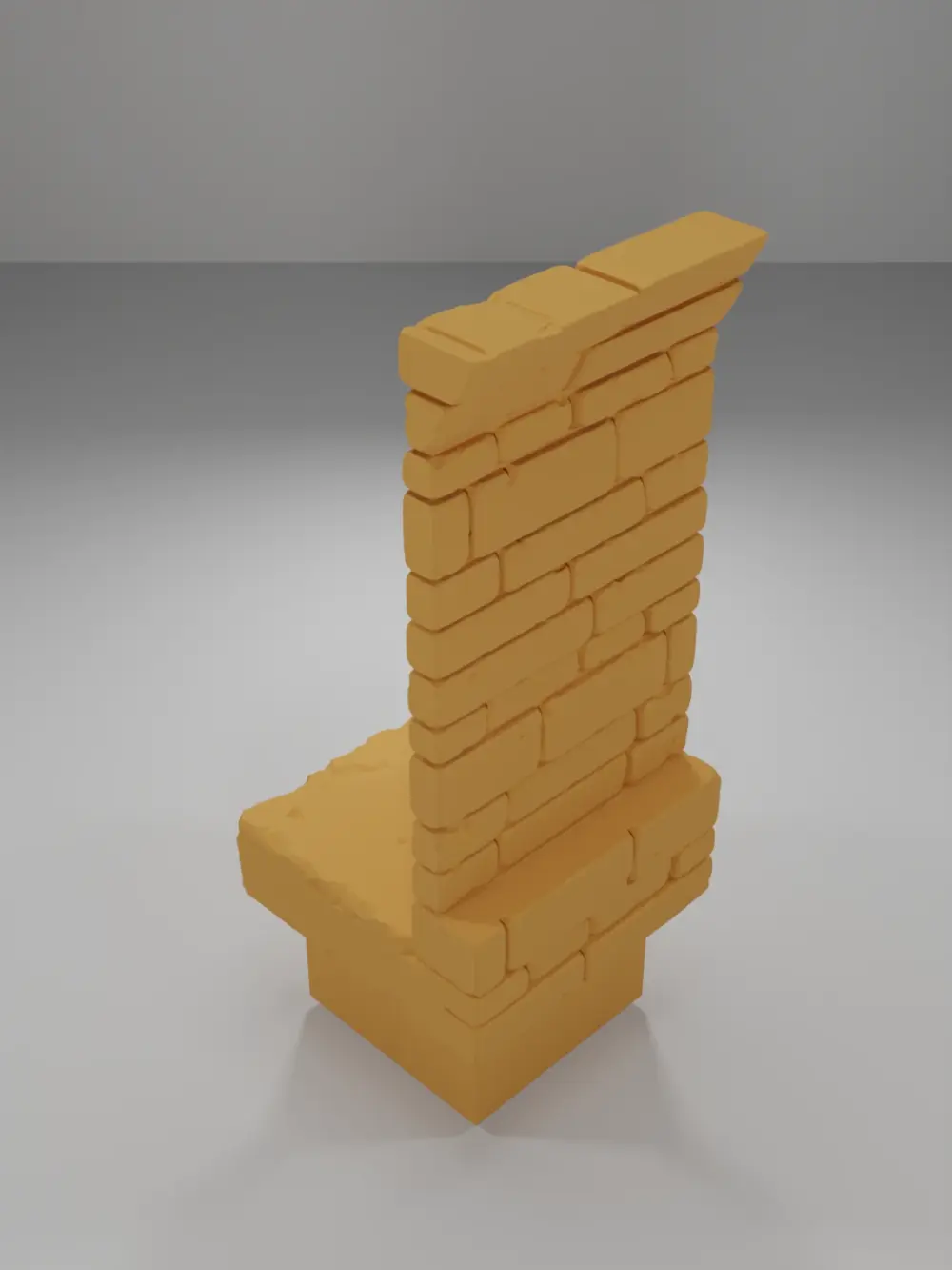 Tall Beveled Wall - Ramparts & Ruins - Dungeon Blocks