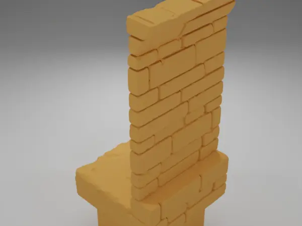 Tall Beveled Angle Arch Right - Ramparts & Ruins - Dungeon Blocks