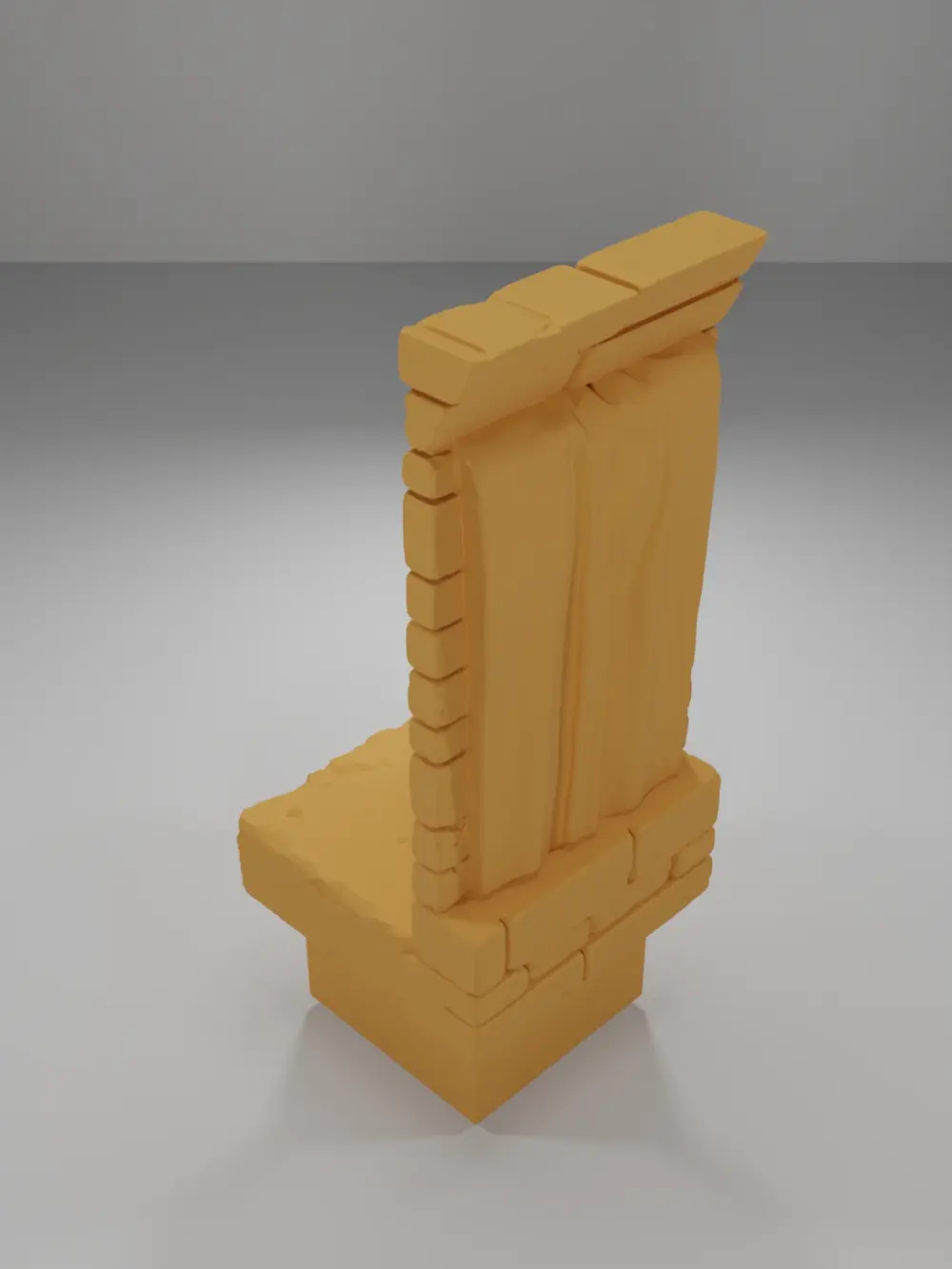 Tall Beveled Flag - Ramparts & Ruins - Dungeon Blocks