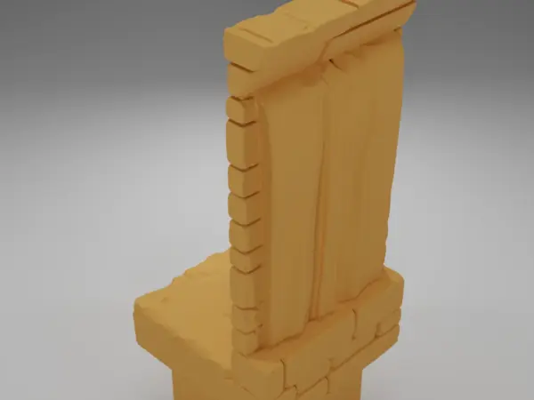 Tall Beveled Angle Arch Right - Ramparts & Ruins - Dungeon Blocks