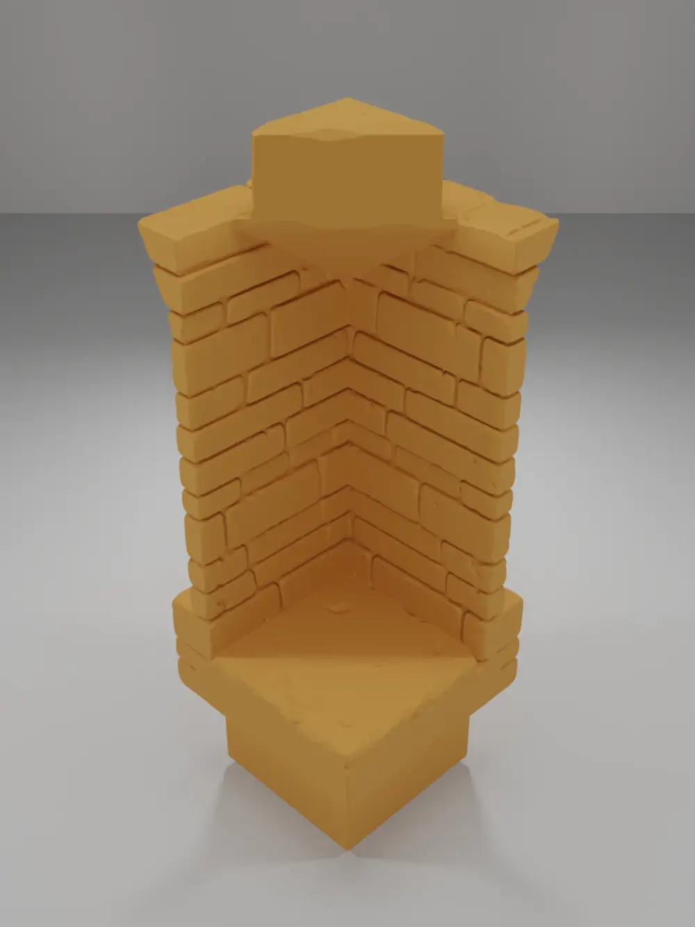 Tall Beveled Angle - Ramparts & Ruins - Dungeon Blocks