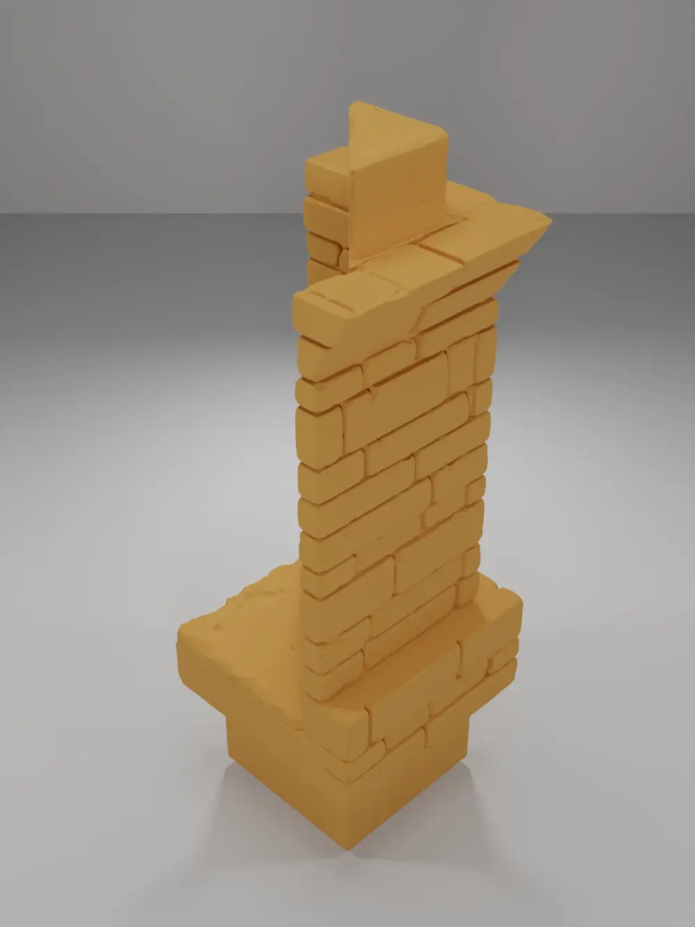 Tall Beveled Angle - Ramparts & Ruins - Dungeon Blocks