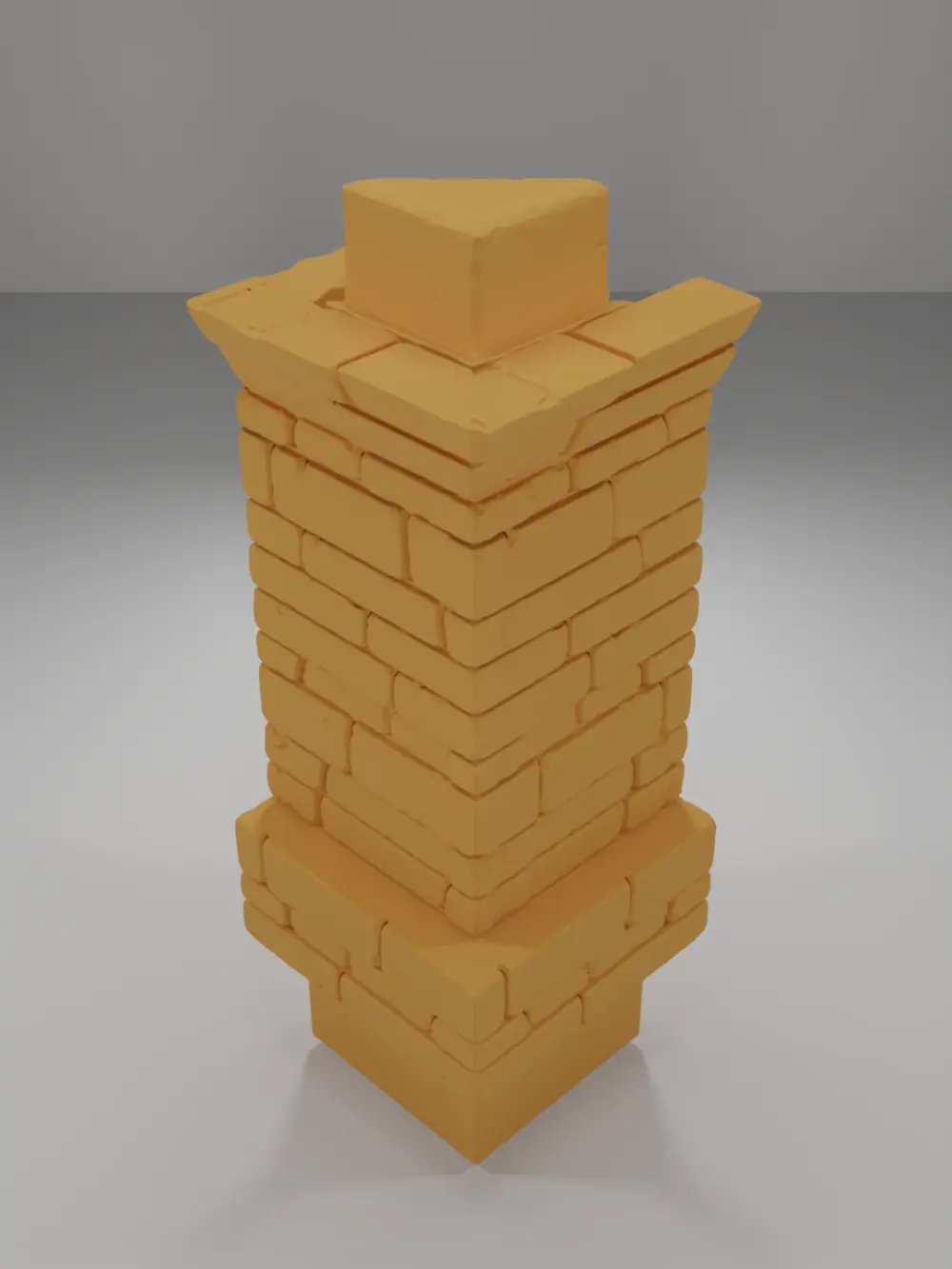 Tall Beveled Angle Stairs 2 - Ramparts & Ruins - Dungeon Blocks
