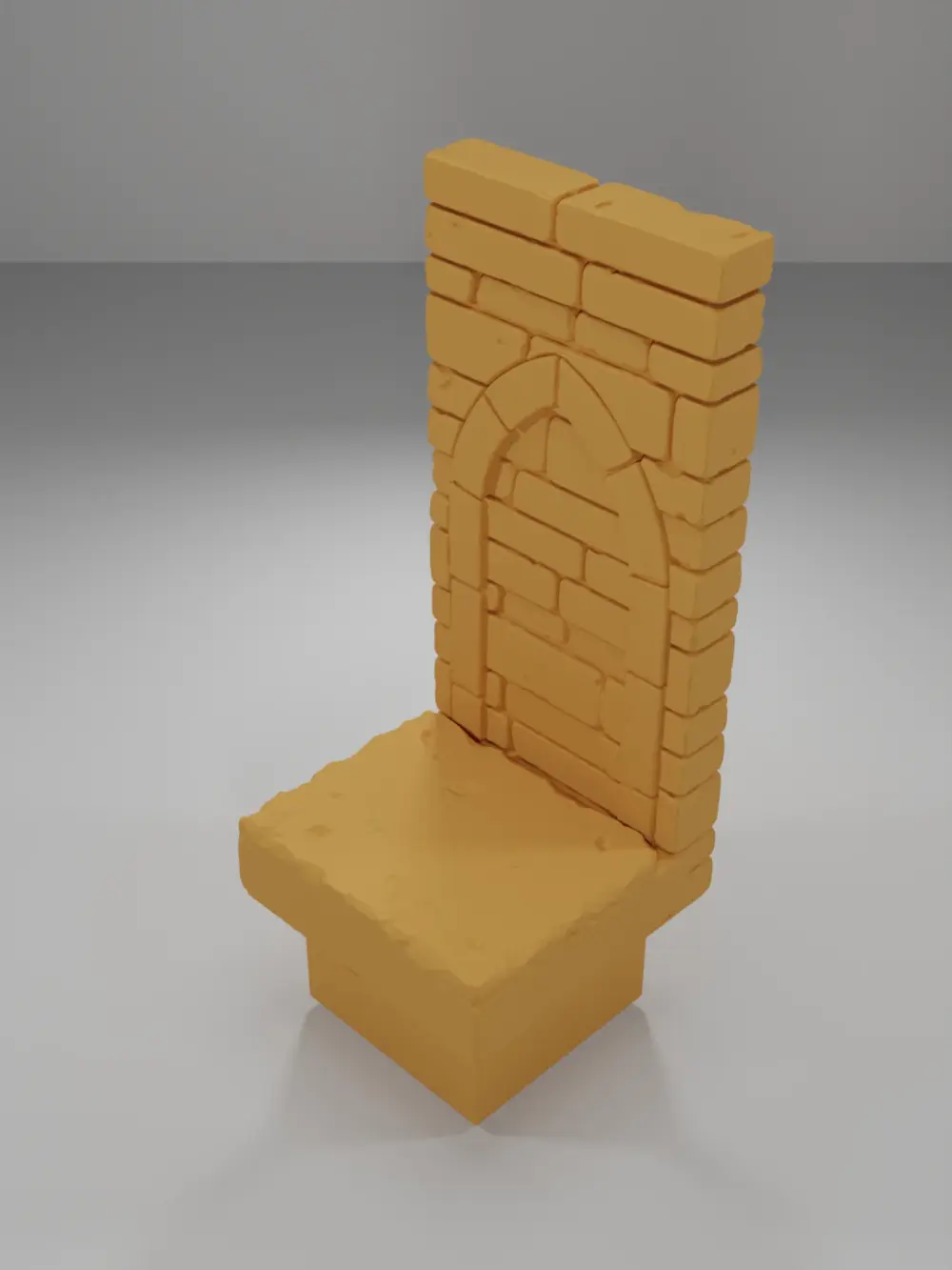 Tall Arch Wall - Ramparts & Ruins - Dungeon Blocks