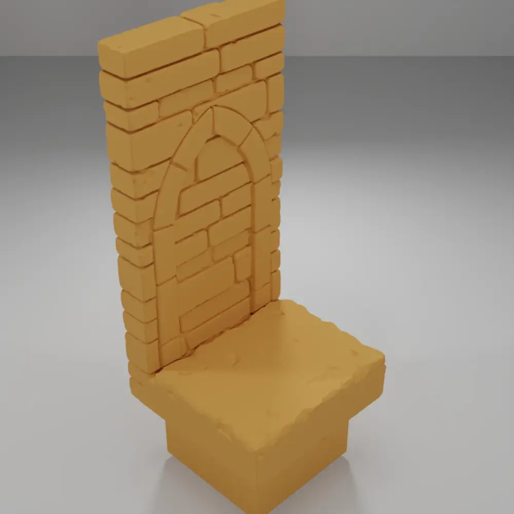 Tall Arch Sword - Ramparts & Ruins - Dungeon Blocks
