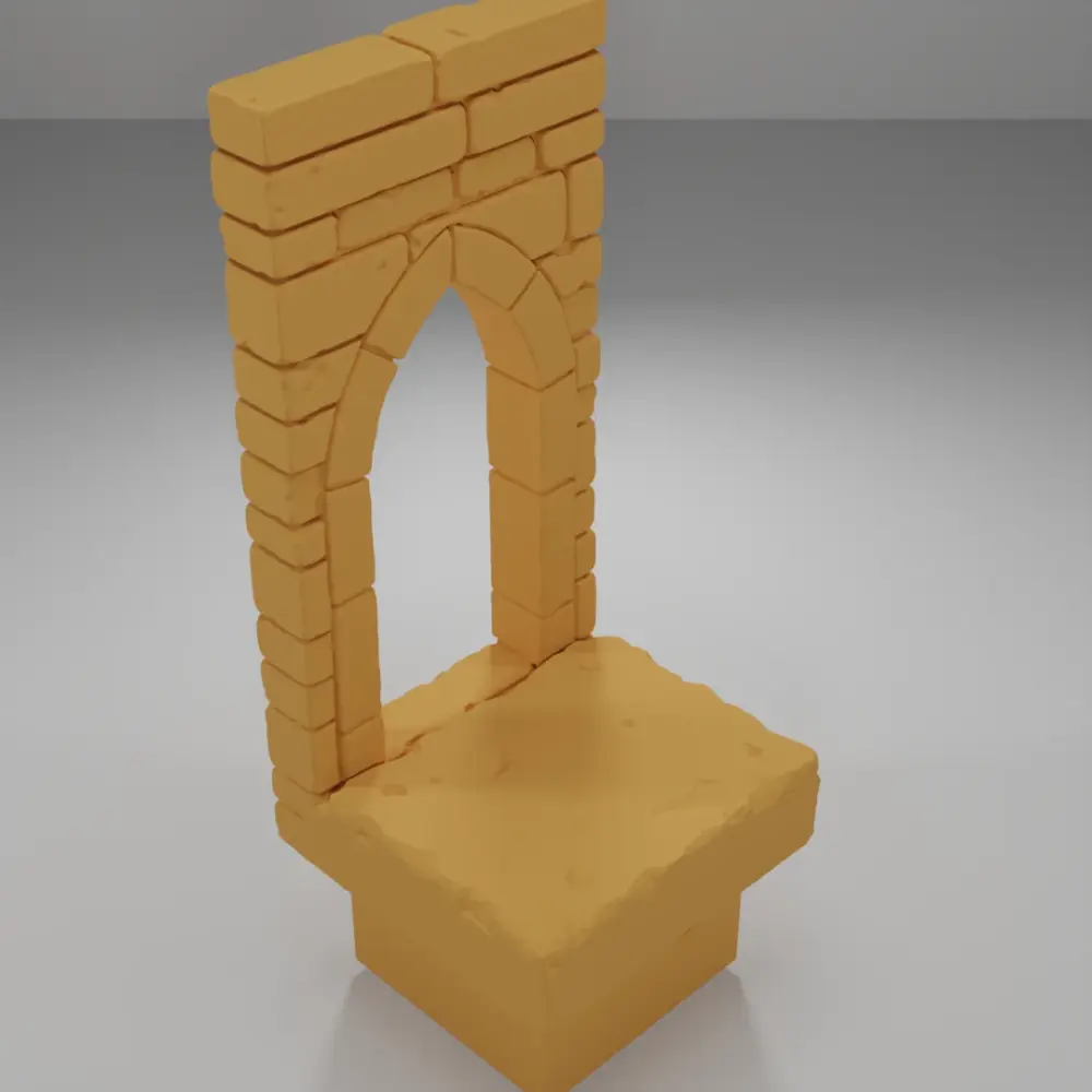 Tall Arch - Ramparts & Ruins - Dungeon Blocks