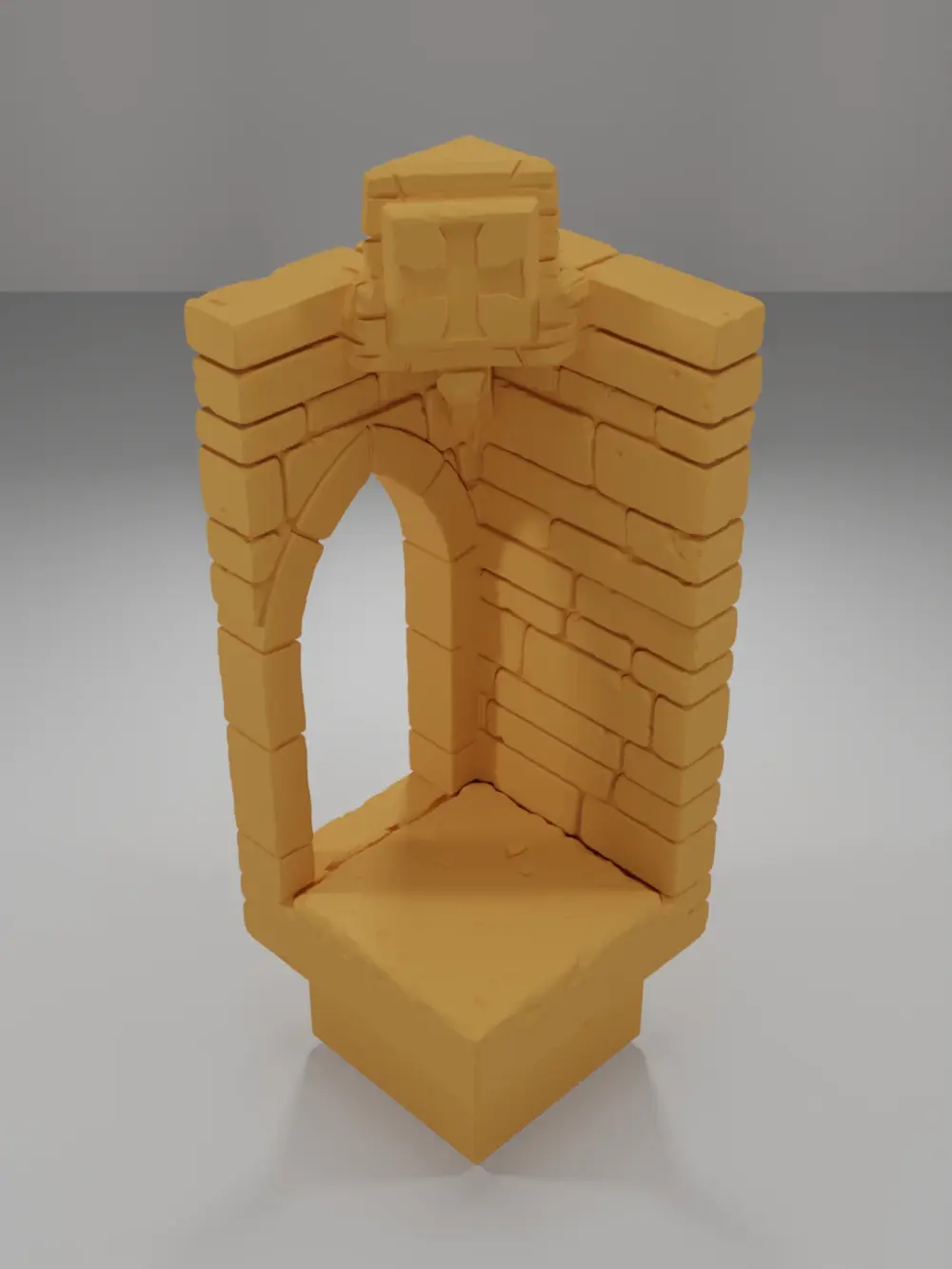 Tall Angle Arch Right - Ramparts & Ruins - Dungeon Blocks