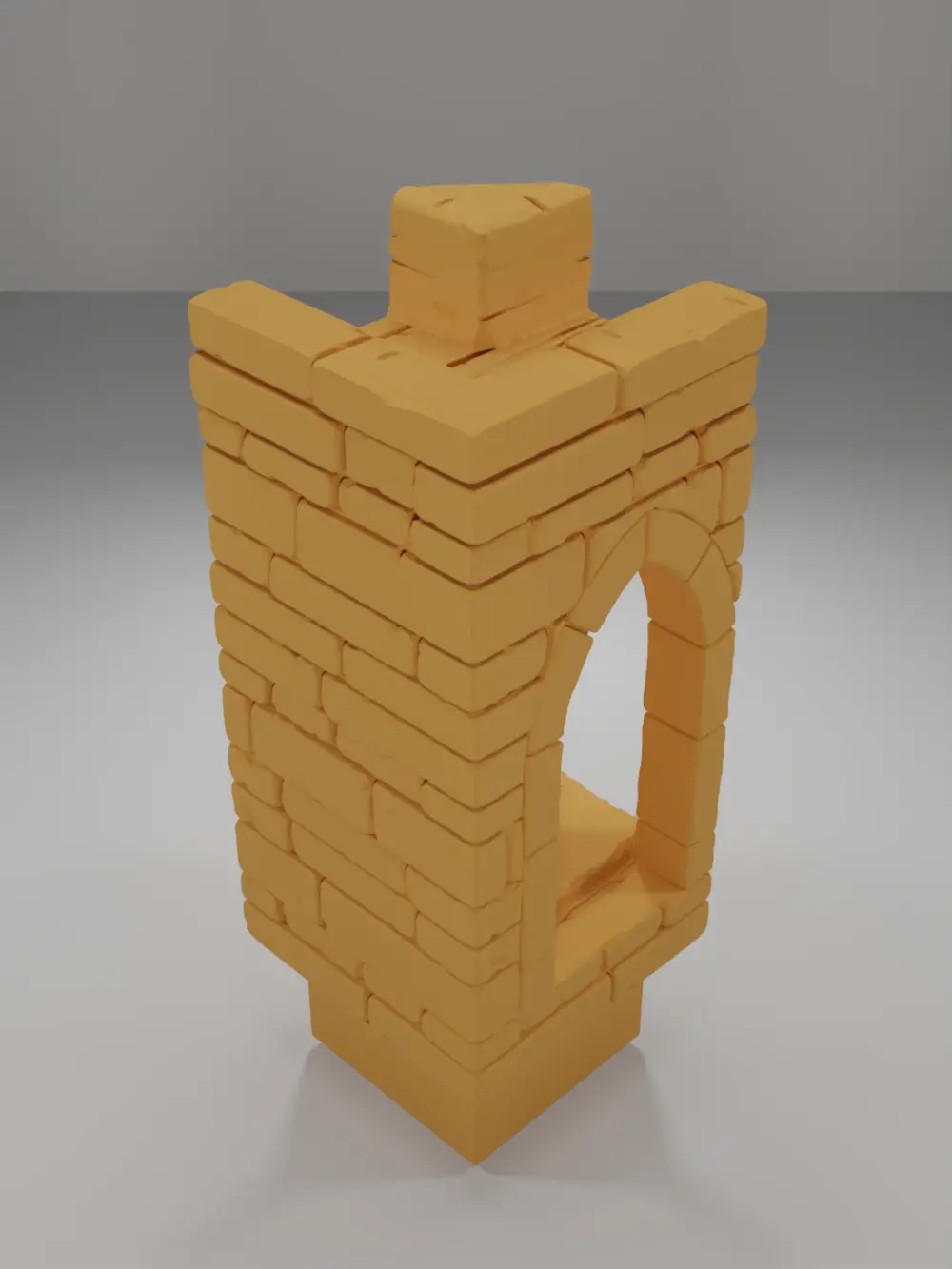 Tall Angle Arch Right - Ramparts & Ruins - Dungeon Blocks