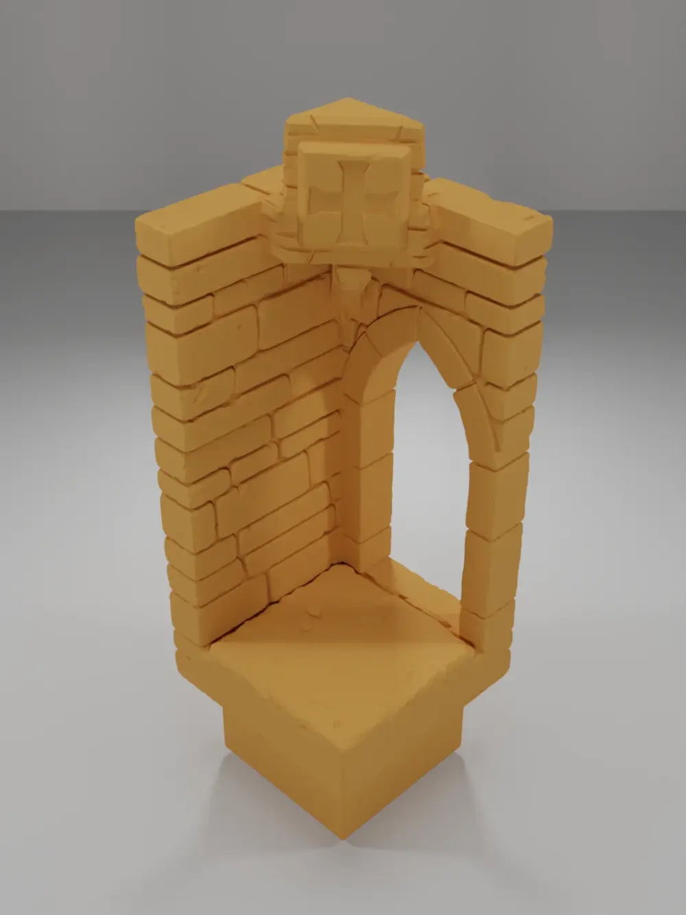 Tall Angle Arch Left - Ramparts & Ruins - Dungeon Blocks