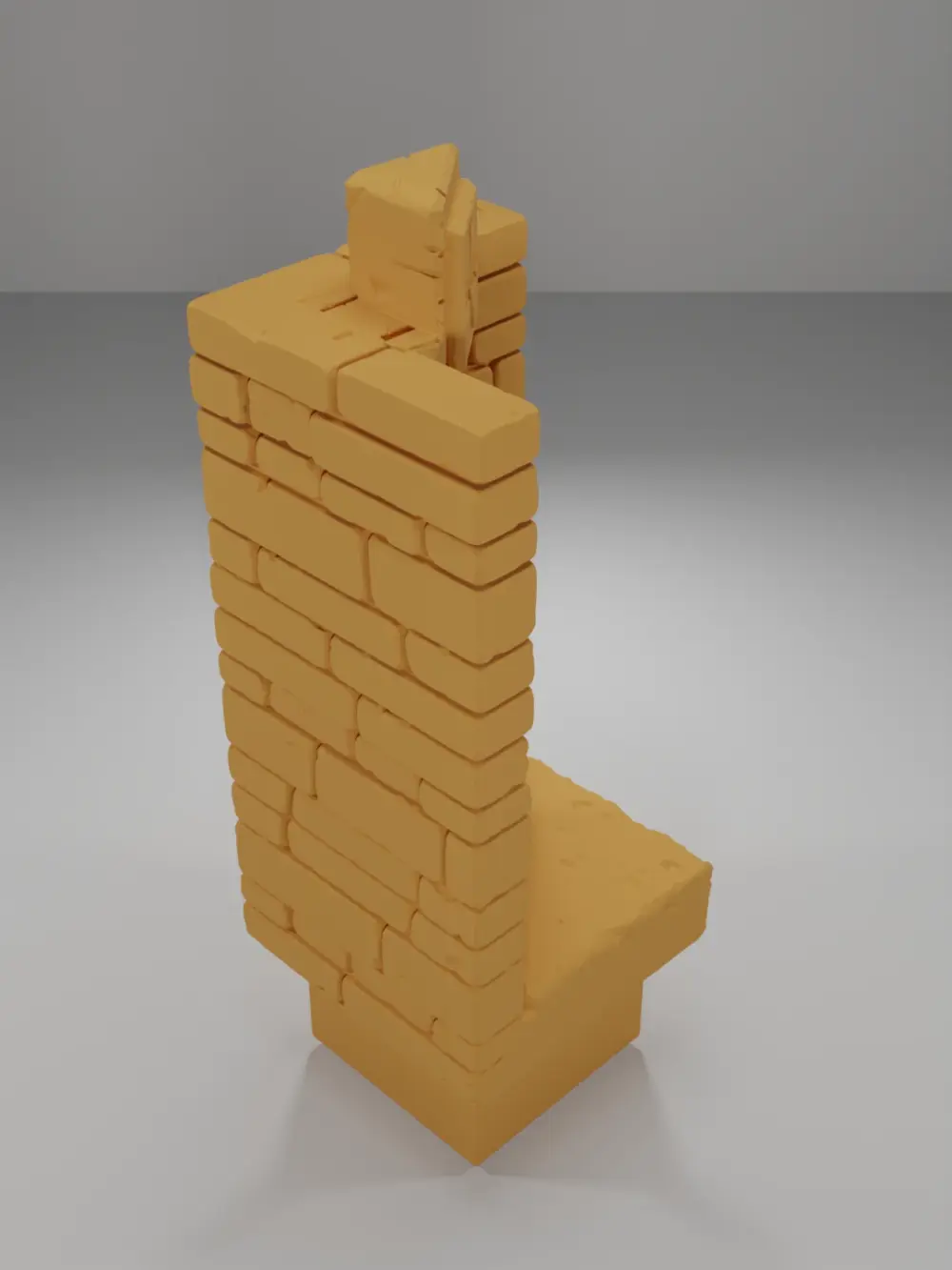 Tall Angle Arch Left - Ramparts & Ruins - Dungeon Blocks