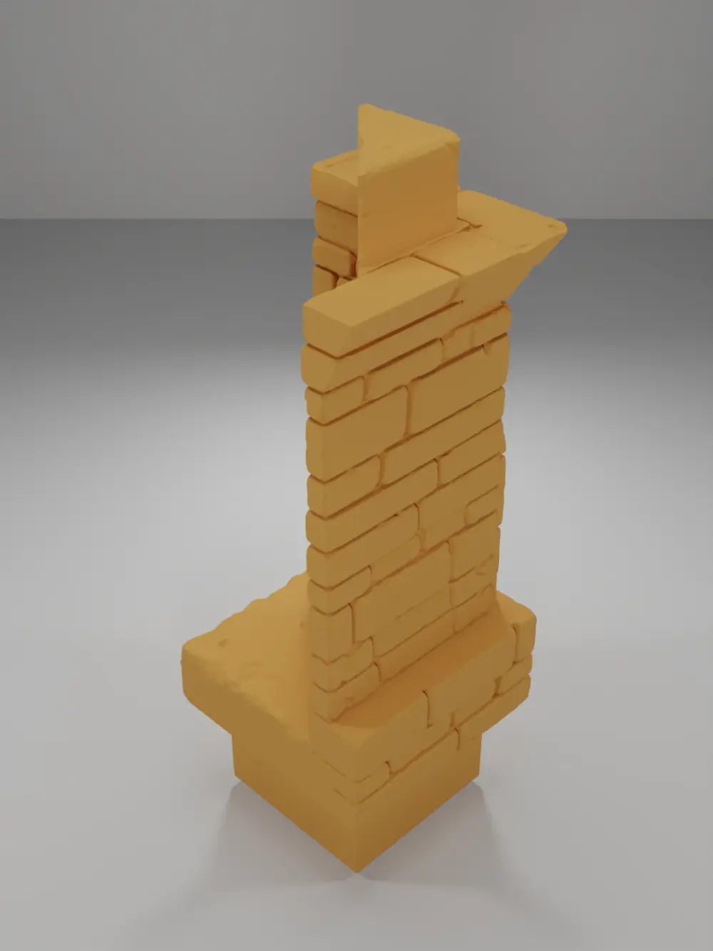 Tall Beveled Angle Arch Right - Ramparts & Ruins - Dungeon Blocks