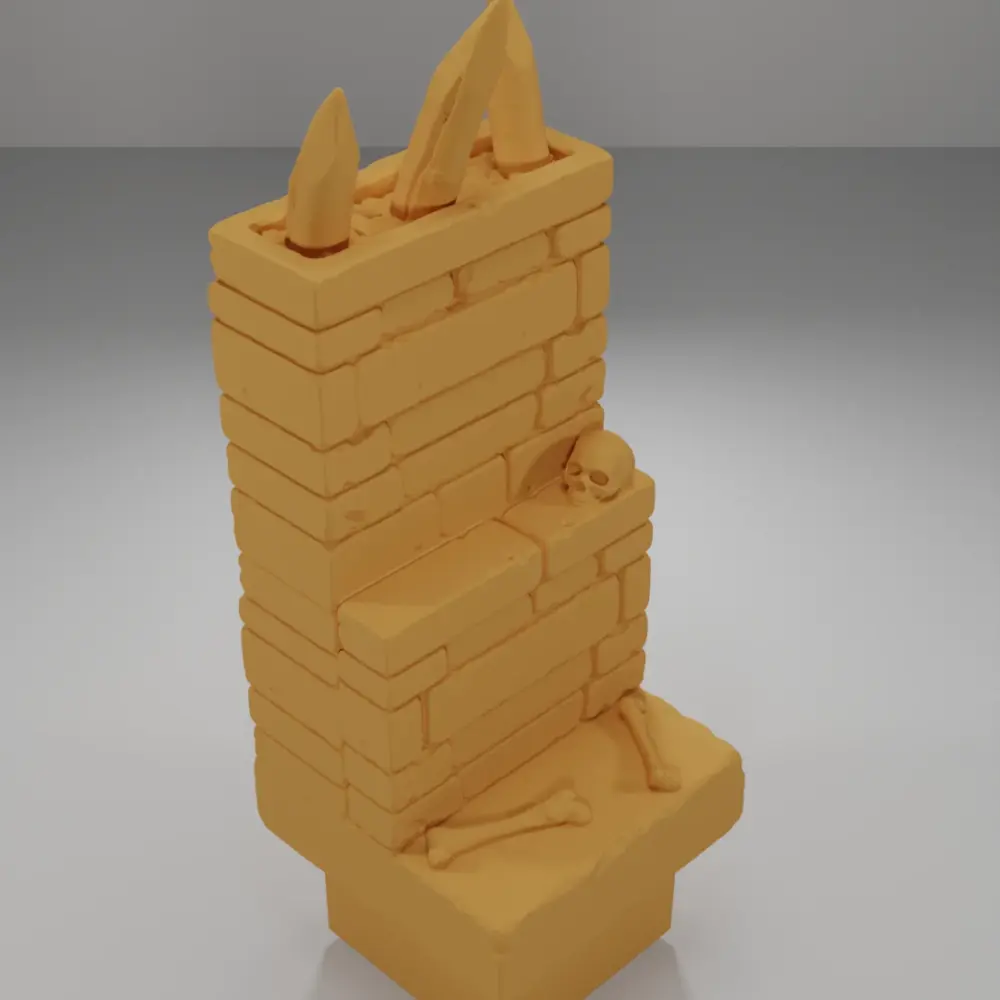 Buttress Trap 1 - Ramparts & Ruins - Dungeon Blocks