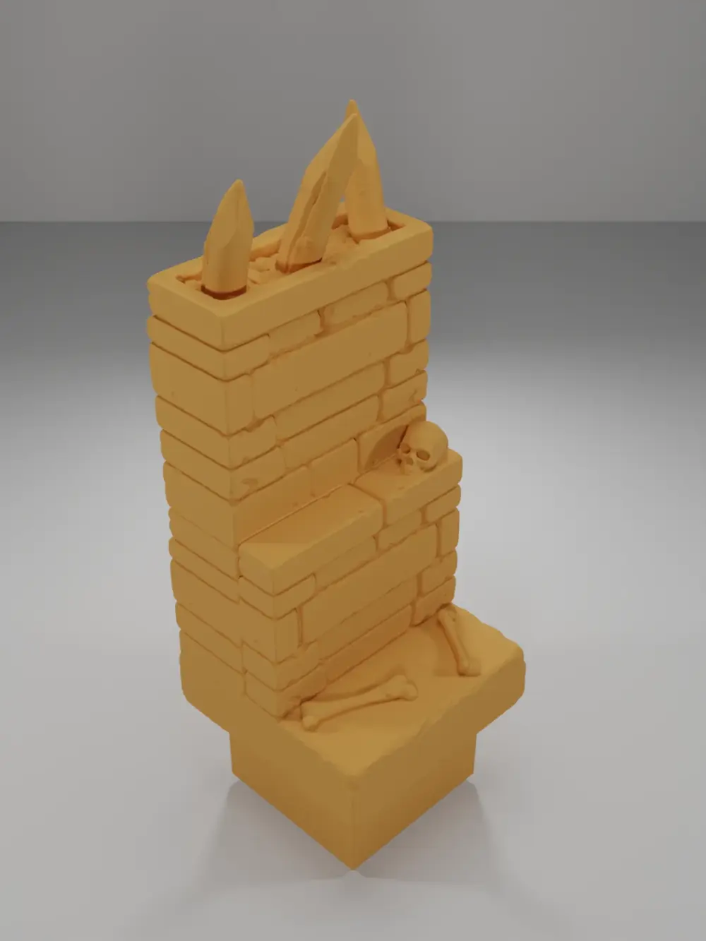 Buttress Trap 1 - Ramparts & Ruins - Dungeon Blocks