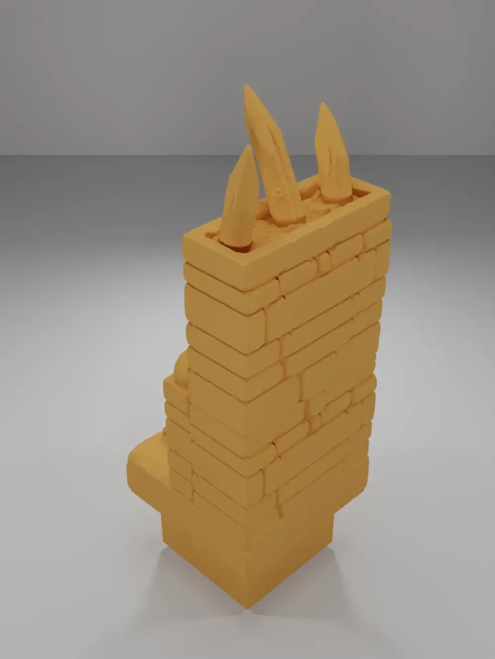 Buttress Trap 1 - Ramparts & Ruins - Dungeon Blocks