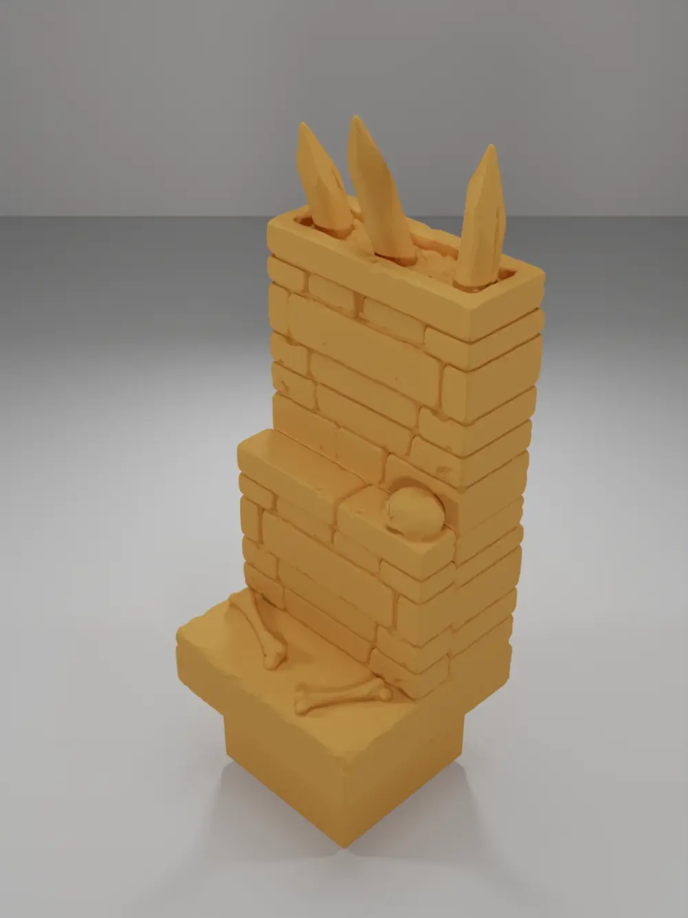 Buttress Trap 1 - Ramparts & Ruins - Dungeon Blocks