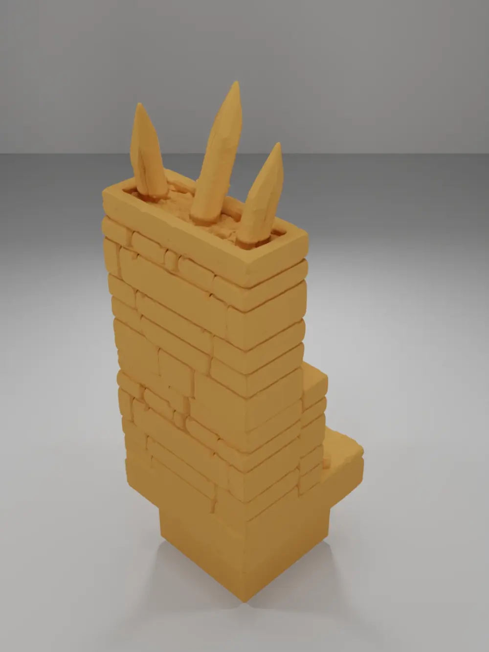 Buttress Trap 1 - Ramparts & Ruins - Dungeon Blocks