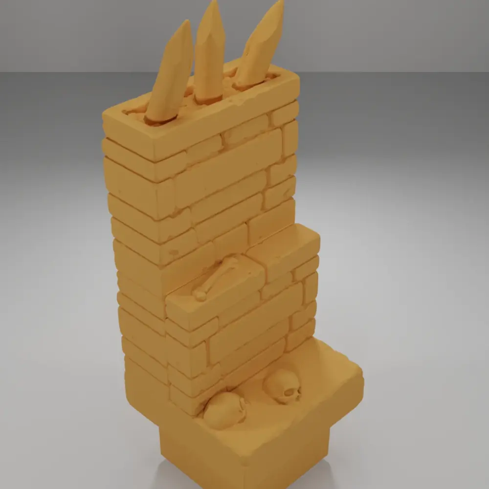 Buttress Trap 2 - Ramparts & Ruins - Dungeon Blocks