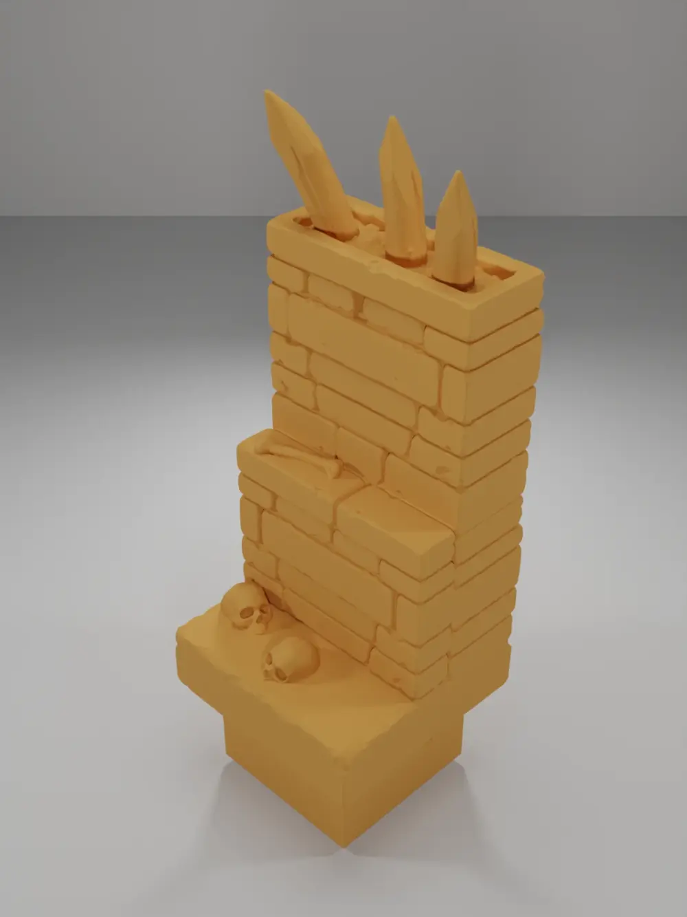 Buttress Trap 2 - Ramparts & Ruins - Dungeon Blocks