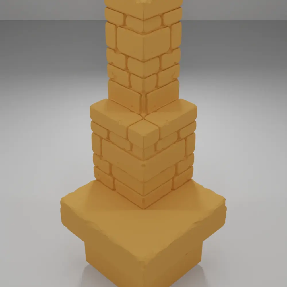 Buttress Angle - Ramparts & Ruins - Dungeon Blocks