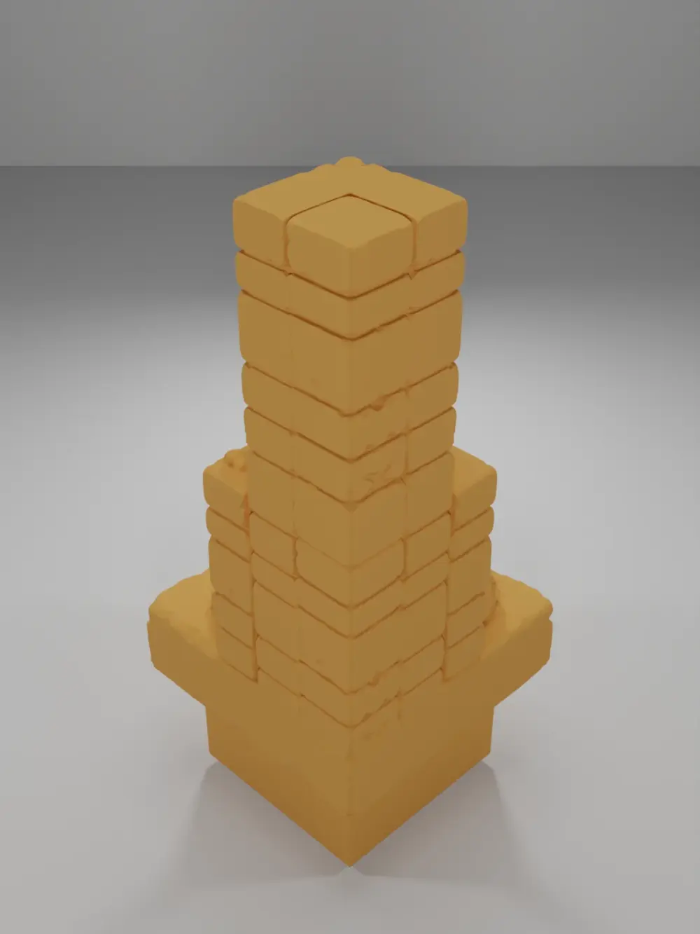 Buttress Angle Skulls - Ramparts & Ruins - Dungeon Blocks