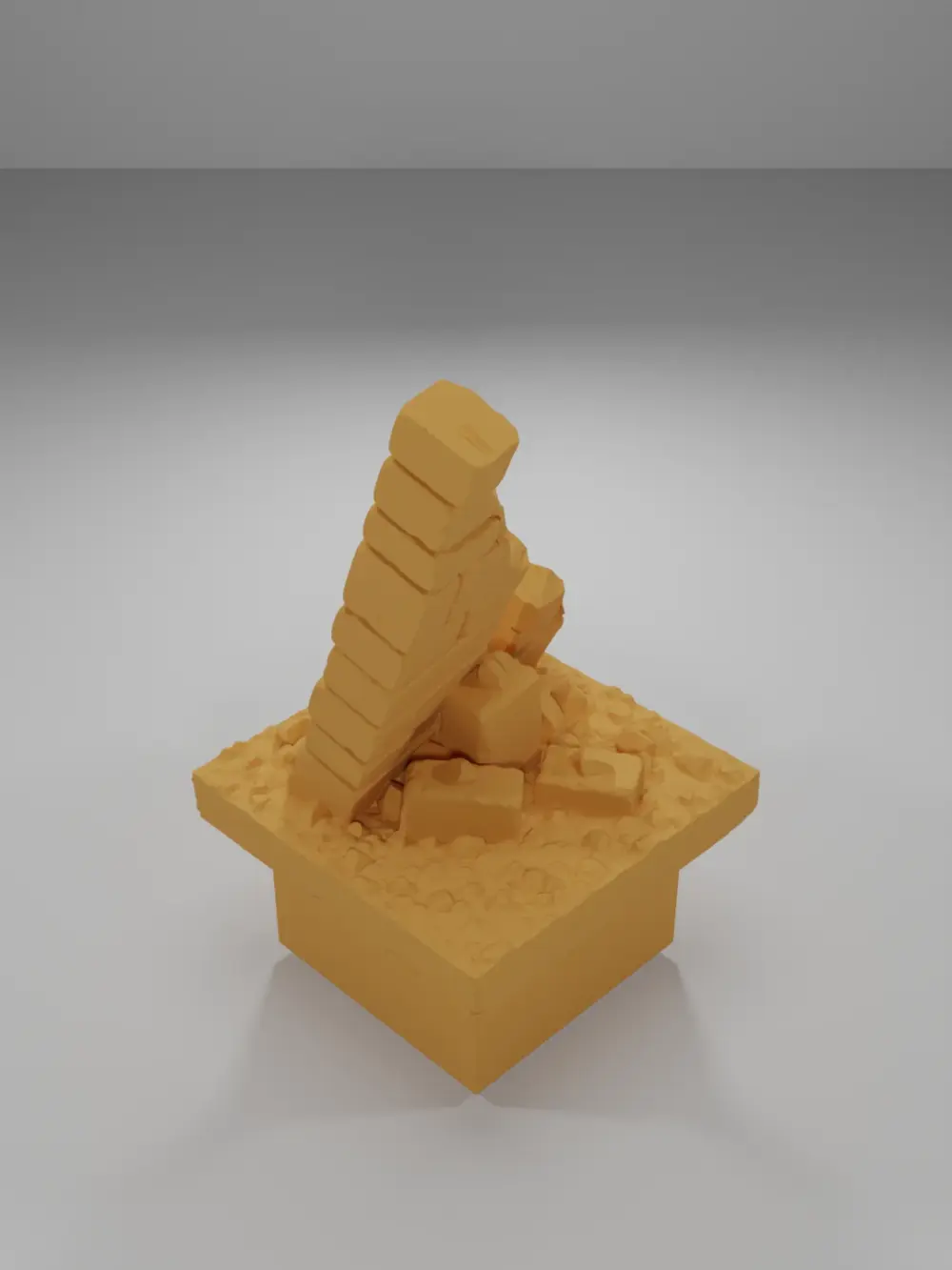 Dirt Ground Tall Ruins - Ramparts & Ruins - Dungeon Blocks