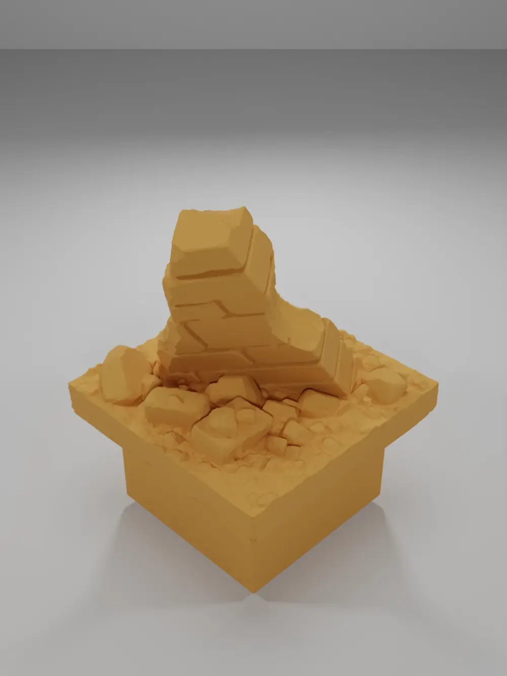 Dirt Ground Medium Ruins - Ramparts & Ruins - Dungeon Blocks