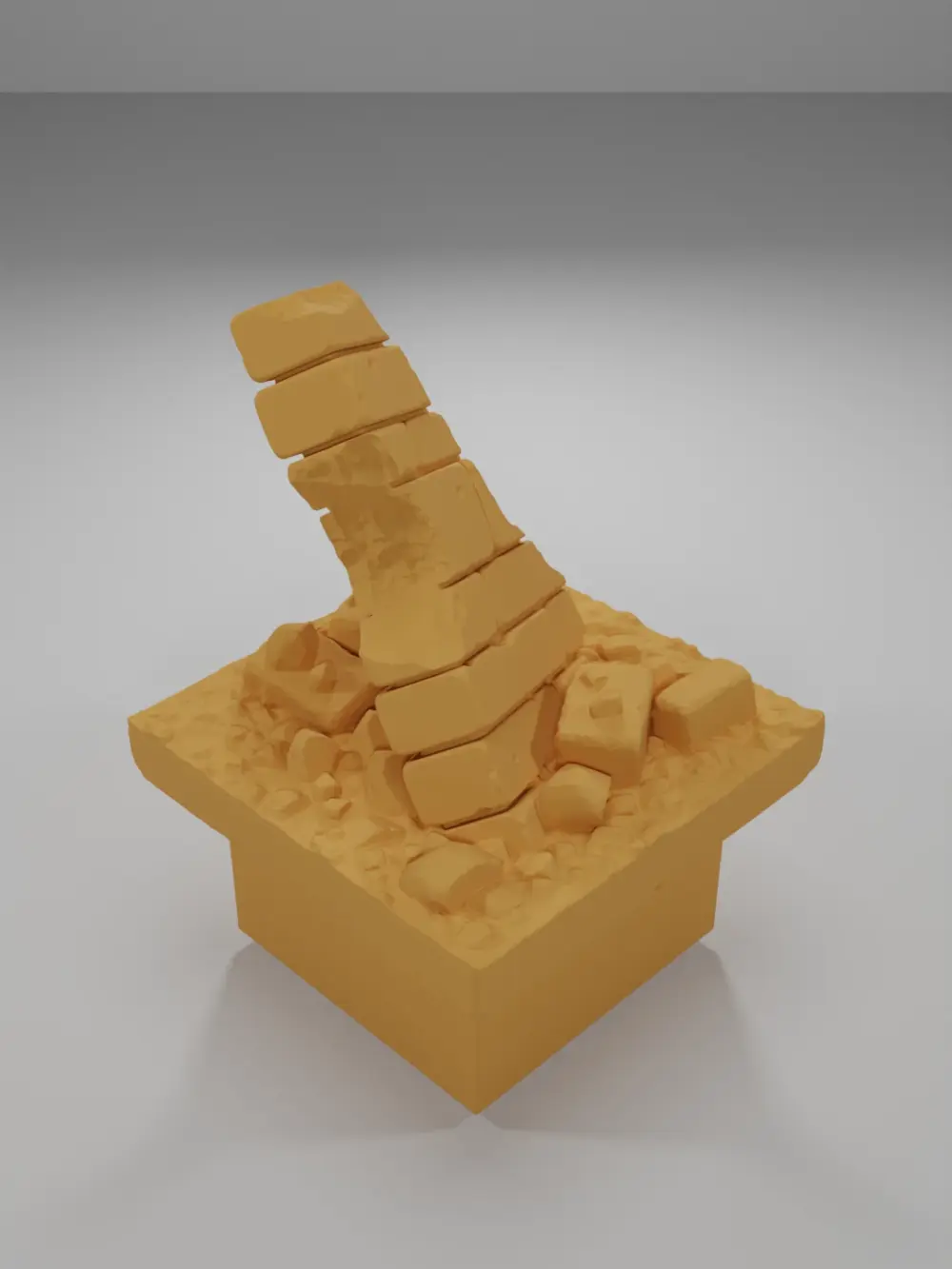 Dirt Ground Medium Ruins - Ramparts & Ruins - Dungeon Blocks