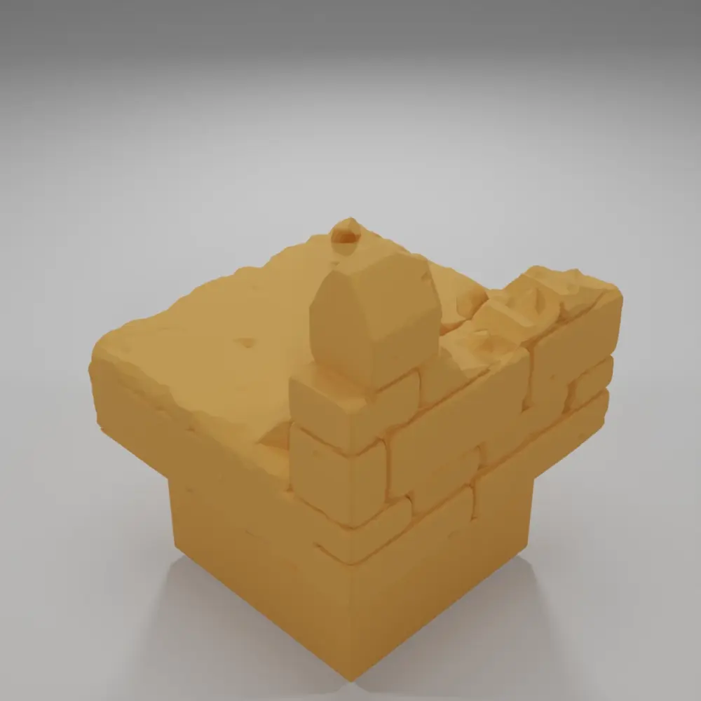 Ruined Rampart 1 - Ramparts & Ruins - Dungeon Blocks