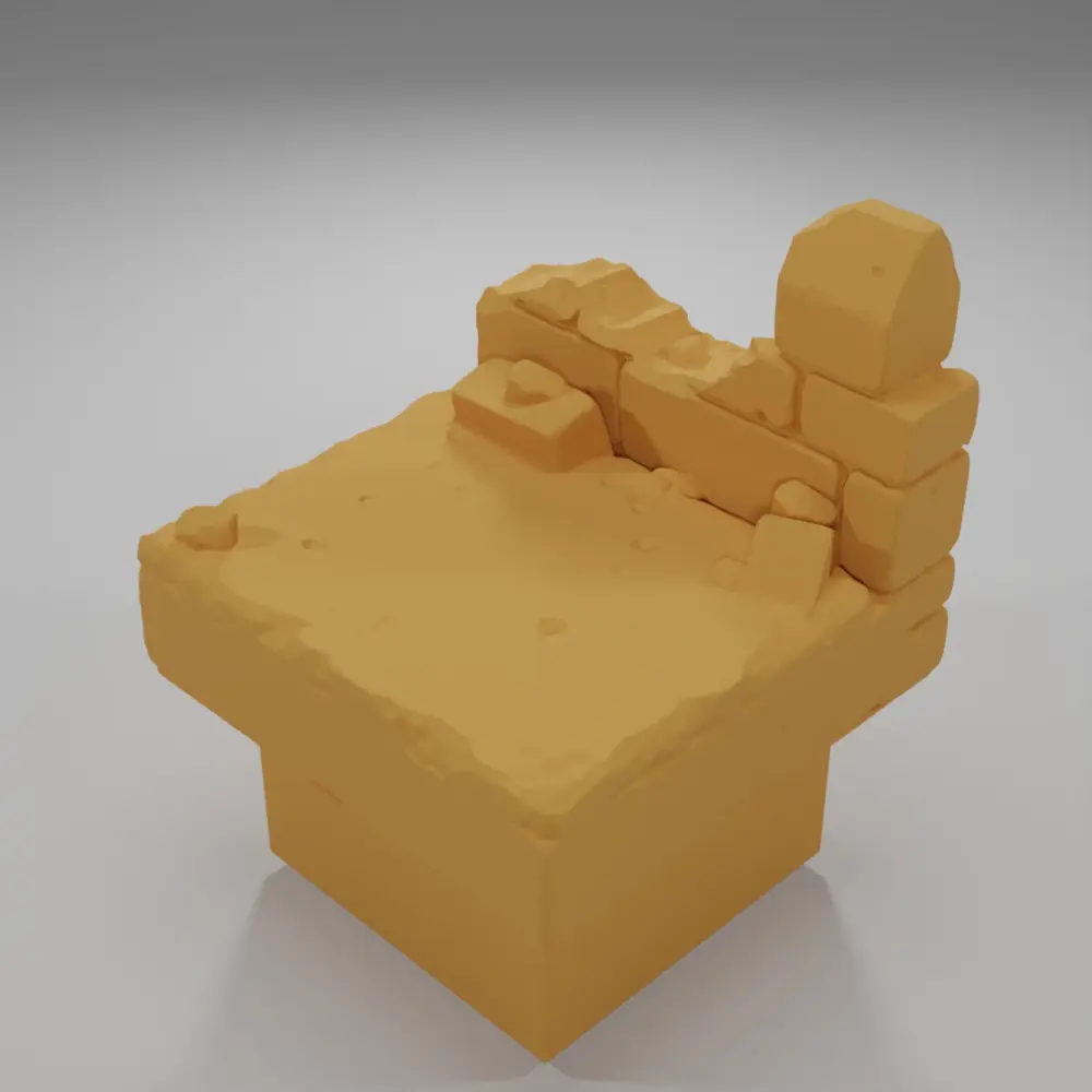 Ruined Rampart 1 - Ramparts & Ruins - Dungeon Blocks