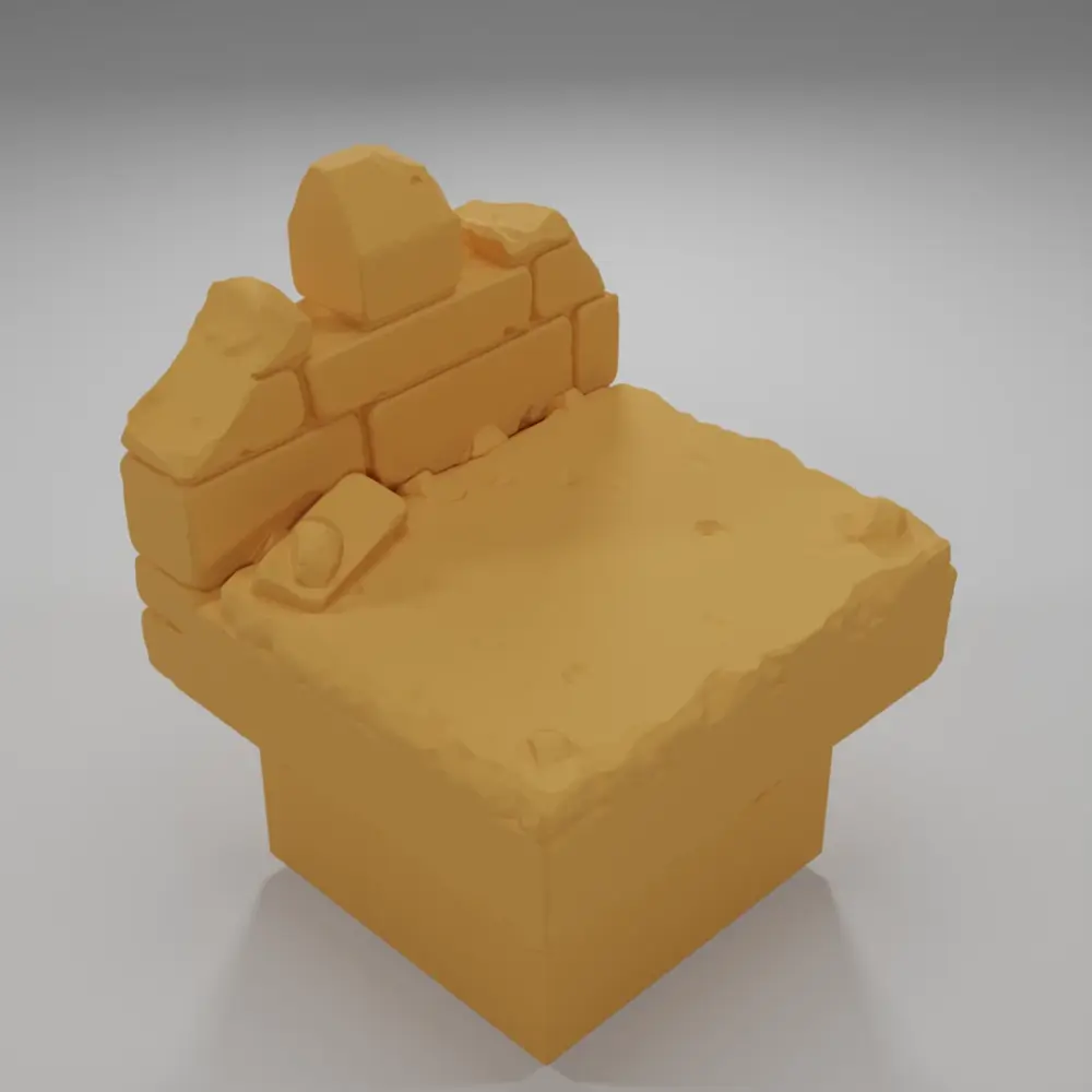Ruined Rampart 2 - Ramparts & Ruins - Dungeon Blocks