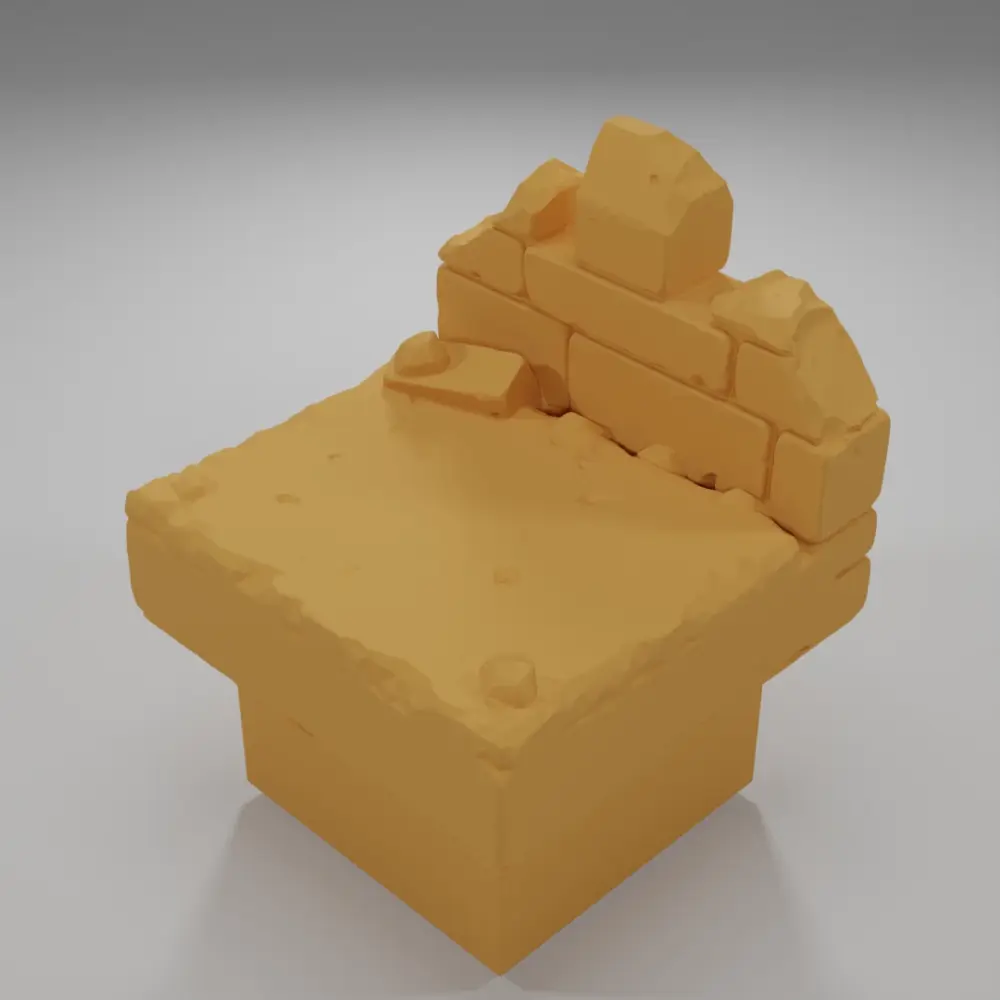 Ruined Rampart 2 - Ramparts & Ruins - Dungeon Blocks
