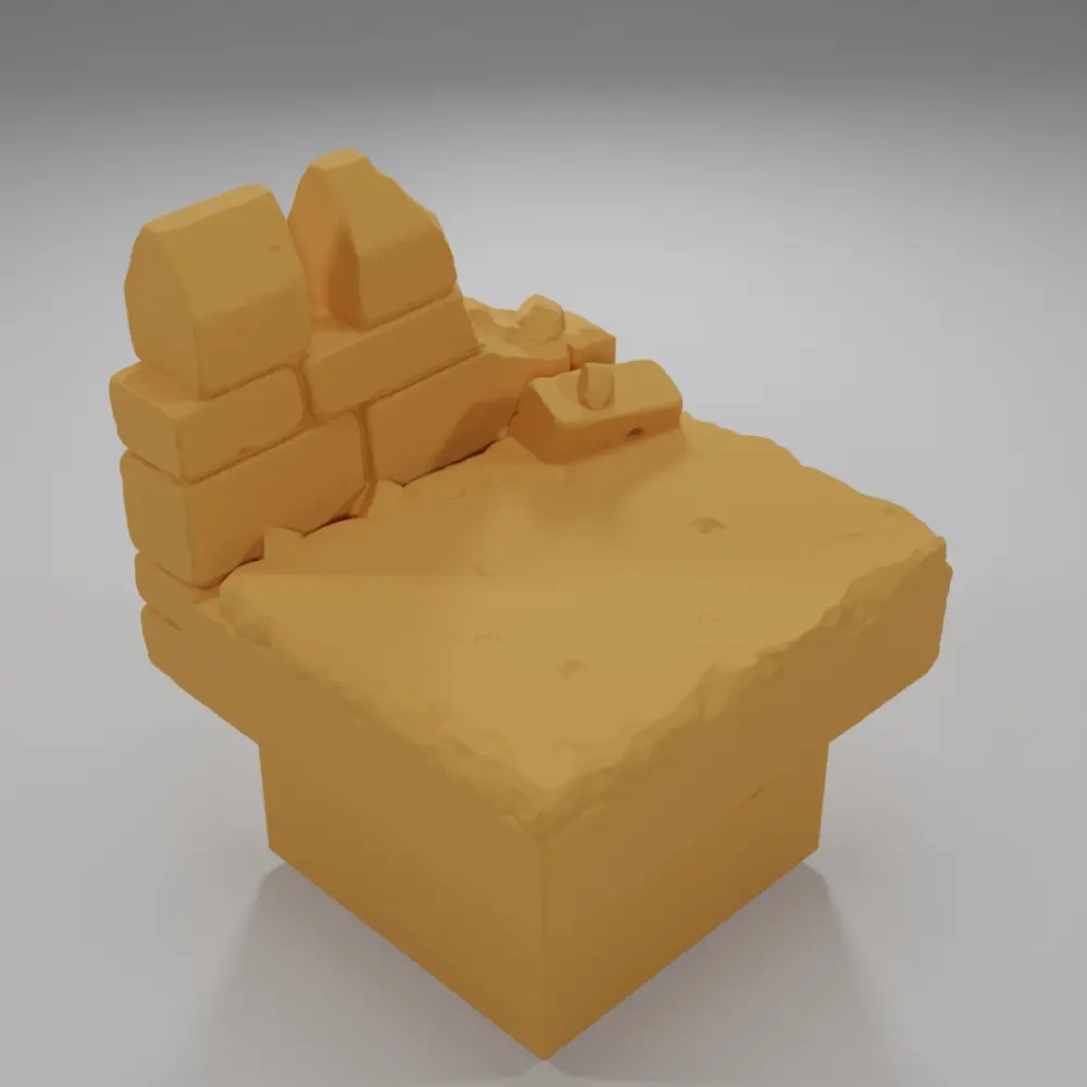 Ruined Rampart 3 - Ramparts & Ruins - Dungeon Blocks