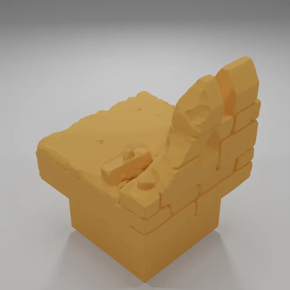 Ruined Rampart 3 - Ramparts & Ruins - Dungeon Blocks