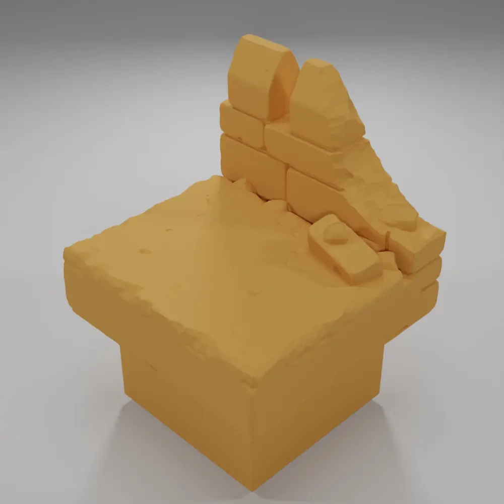 Ruined Rampart 3 - Ramparts & Ruins - Dungeon Blocks