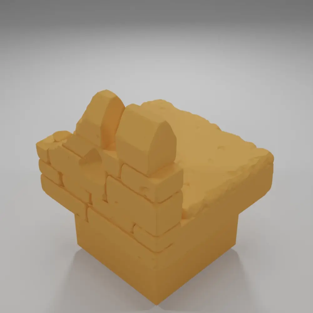 Ruined Rampart 3 - Ramparts & Ruins - Dungeon Blocks
