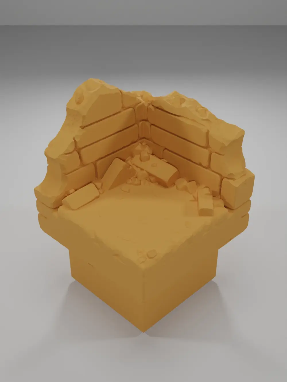 Ruined Angle - Ramparts & Ruins - Dungeon Blocks