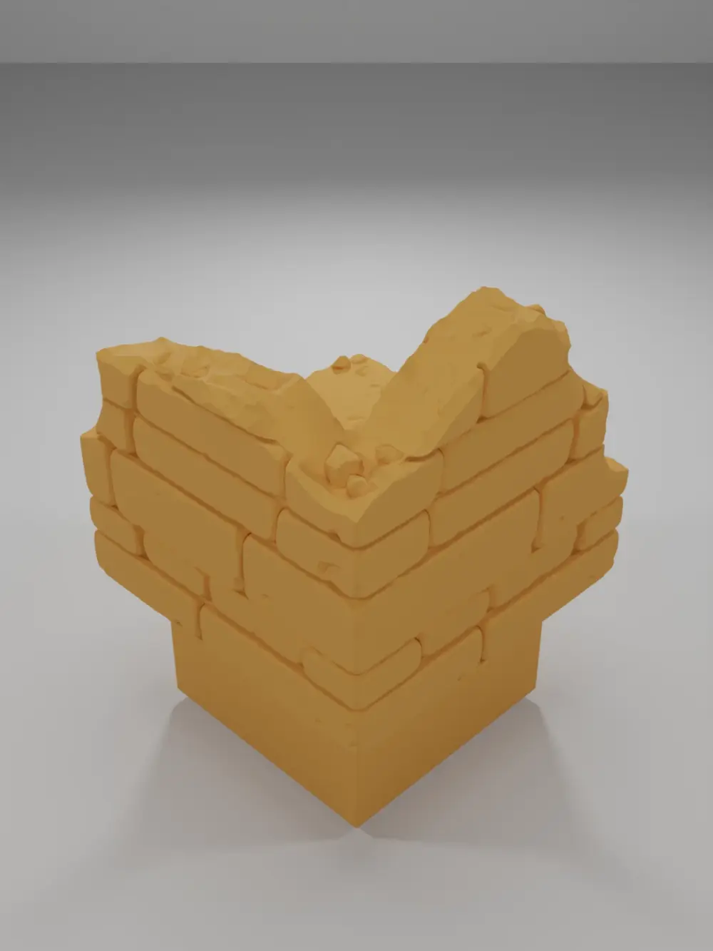 Ruined Angle - Ramparts & Ruins - Dungeon Blocks