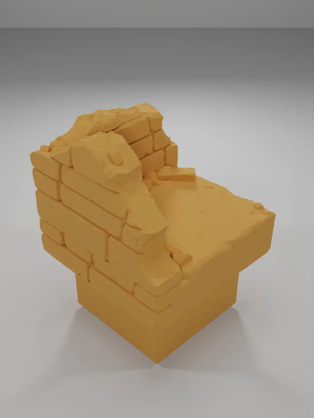 Ruined Angle - Ramparts & Ruins - Dungeon Blocks