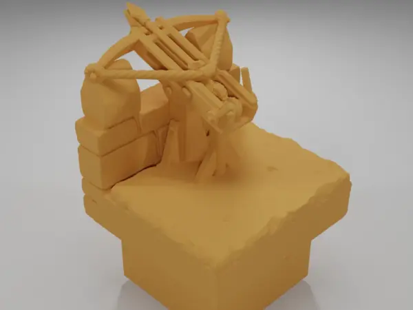 Loaded Giant Crossbow - Ramparts & Ruins - Dungeon Blocks