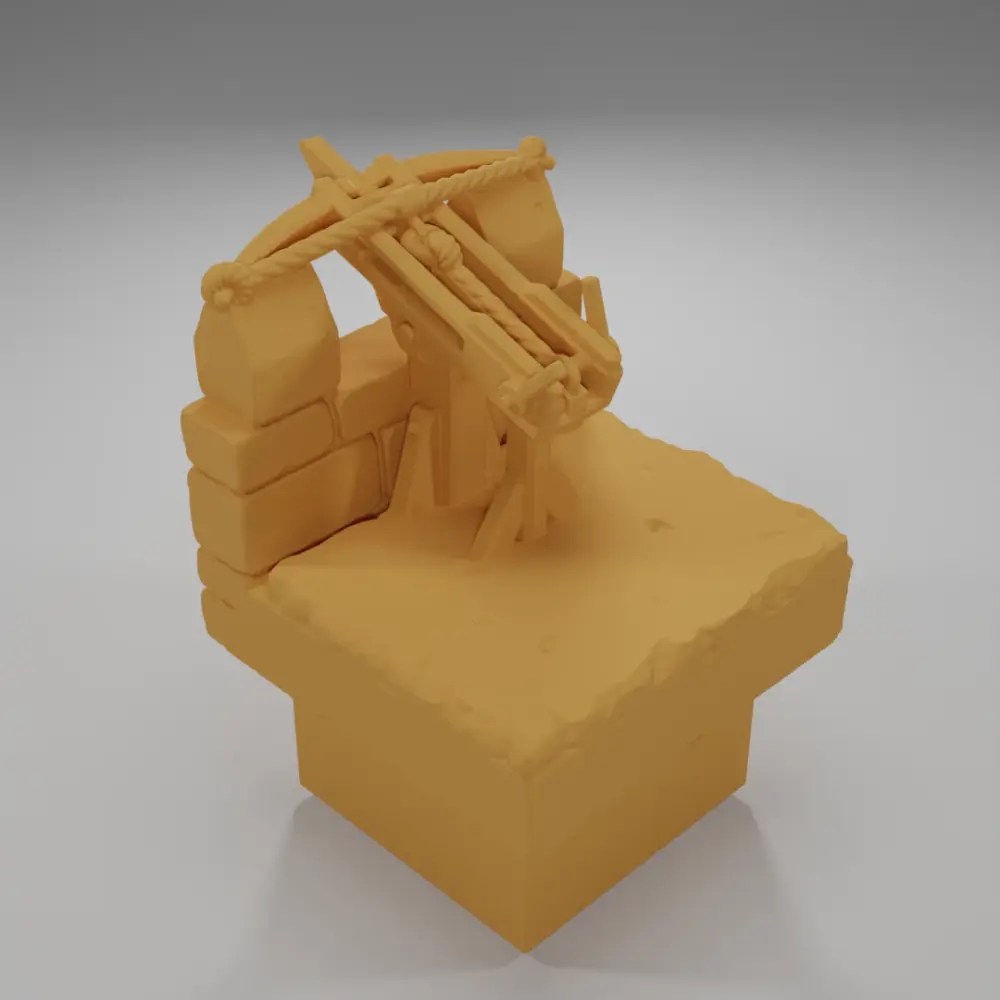 Unloaded Crossbow - Ramparts & Ruins - Dungeon Blocks