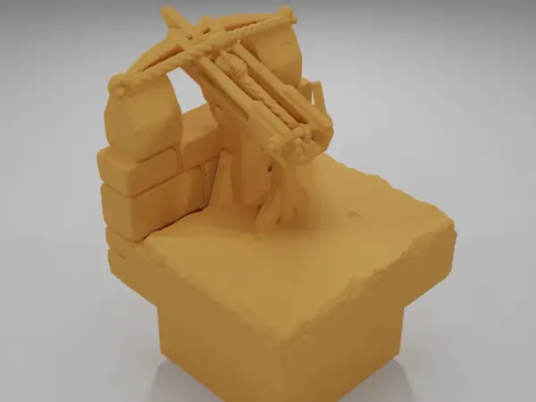 Loaded Giant Crossbow - Ramparts & Ruins - Dungeon Blocks