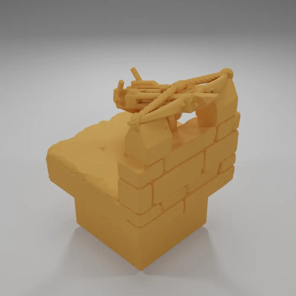 Unloaded Crossbow - Ramparts & Ruins - Dungeon Blocks