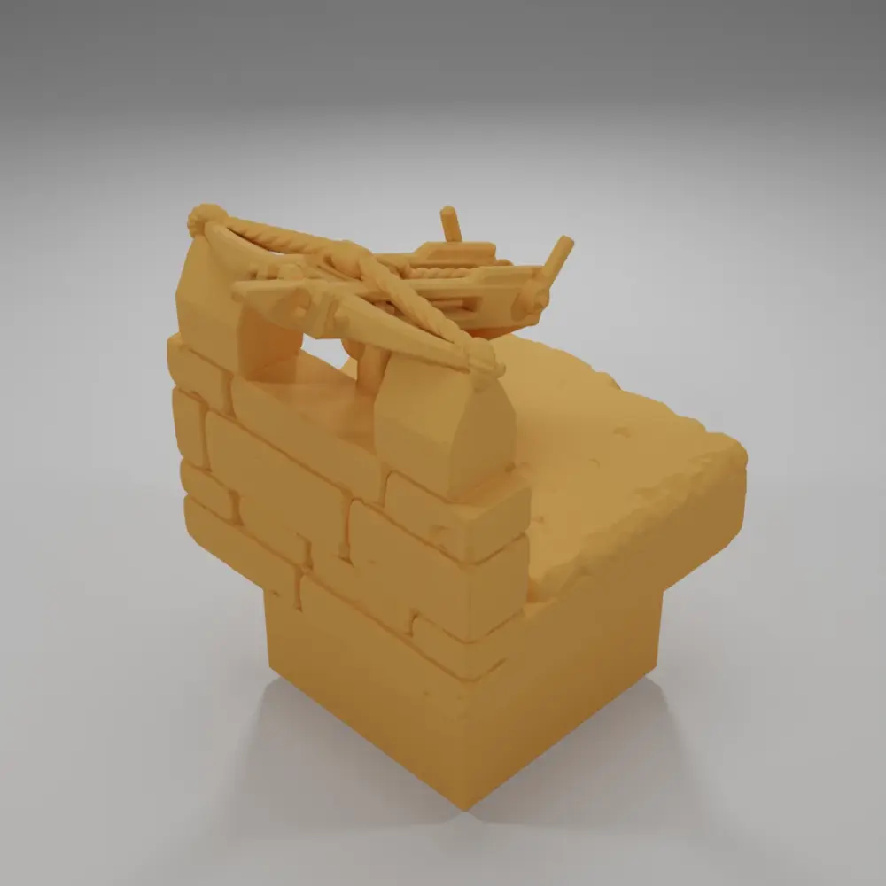 Unloaded Crossbow - Ramparts & Ruins - Dungeon Blocks